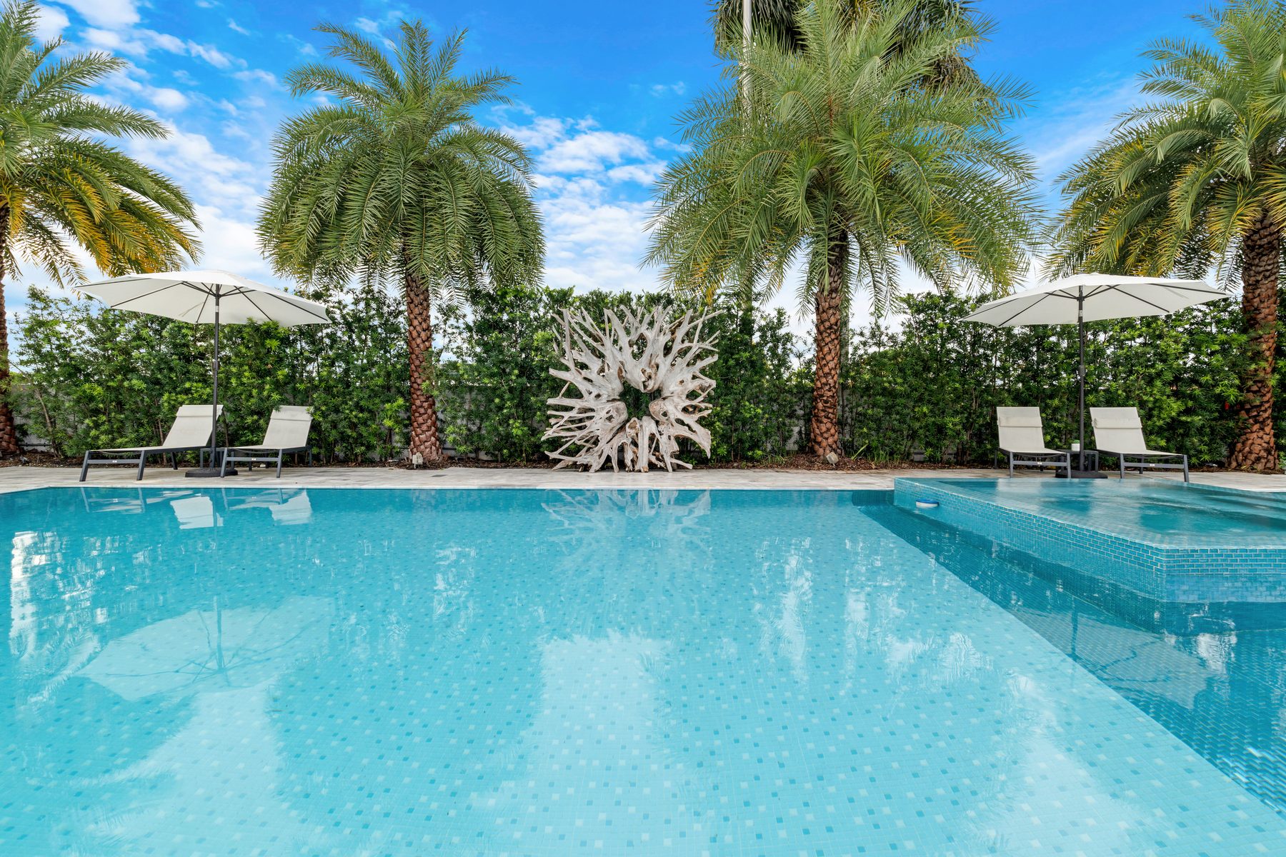 Real estate pool photography in Miami-Dade