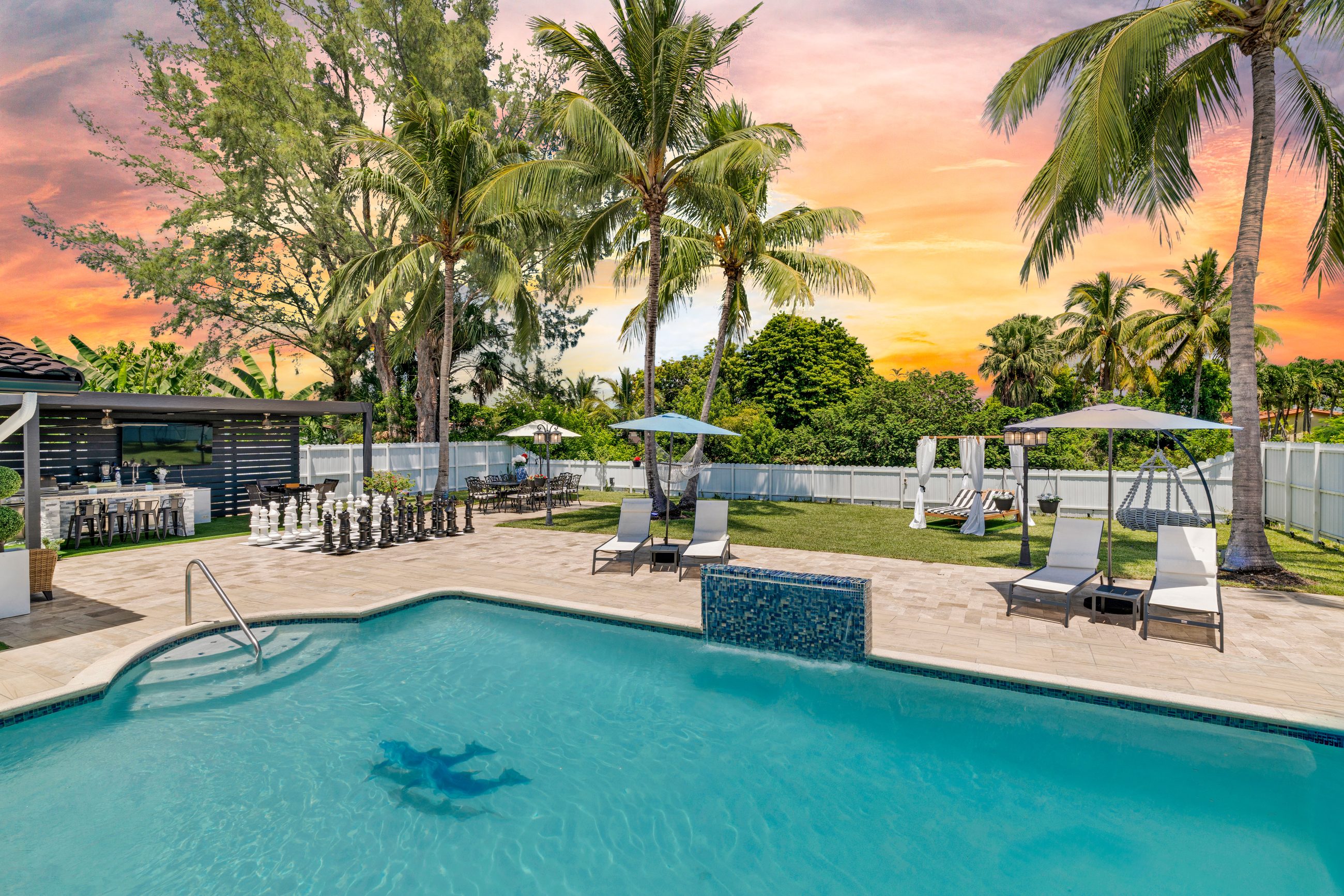 Twilight real estate editing Miami